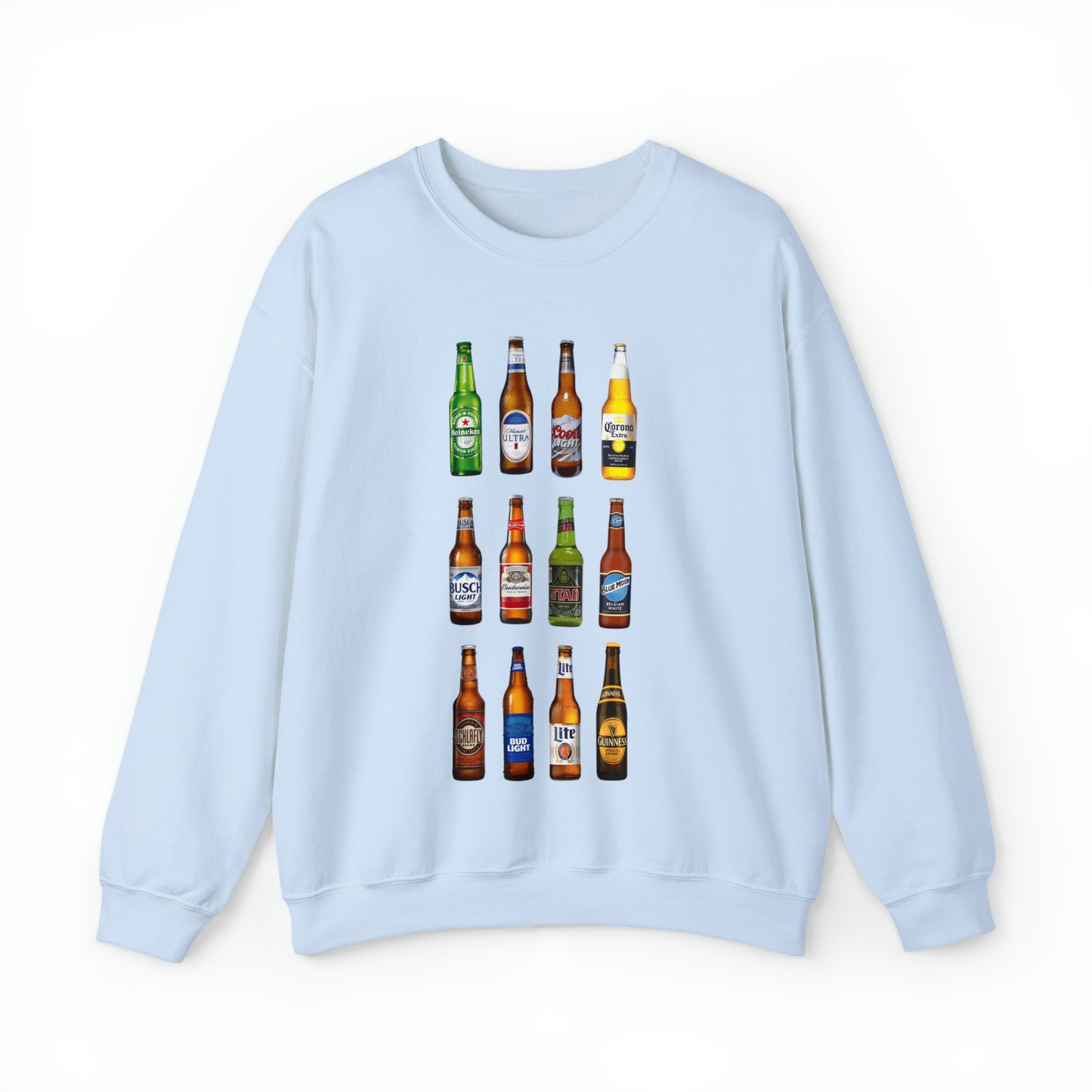 Beer Bottle Sweatshirt Unisex Heavy Blend™ Crewneck Sweatshirt