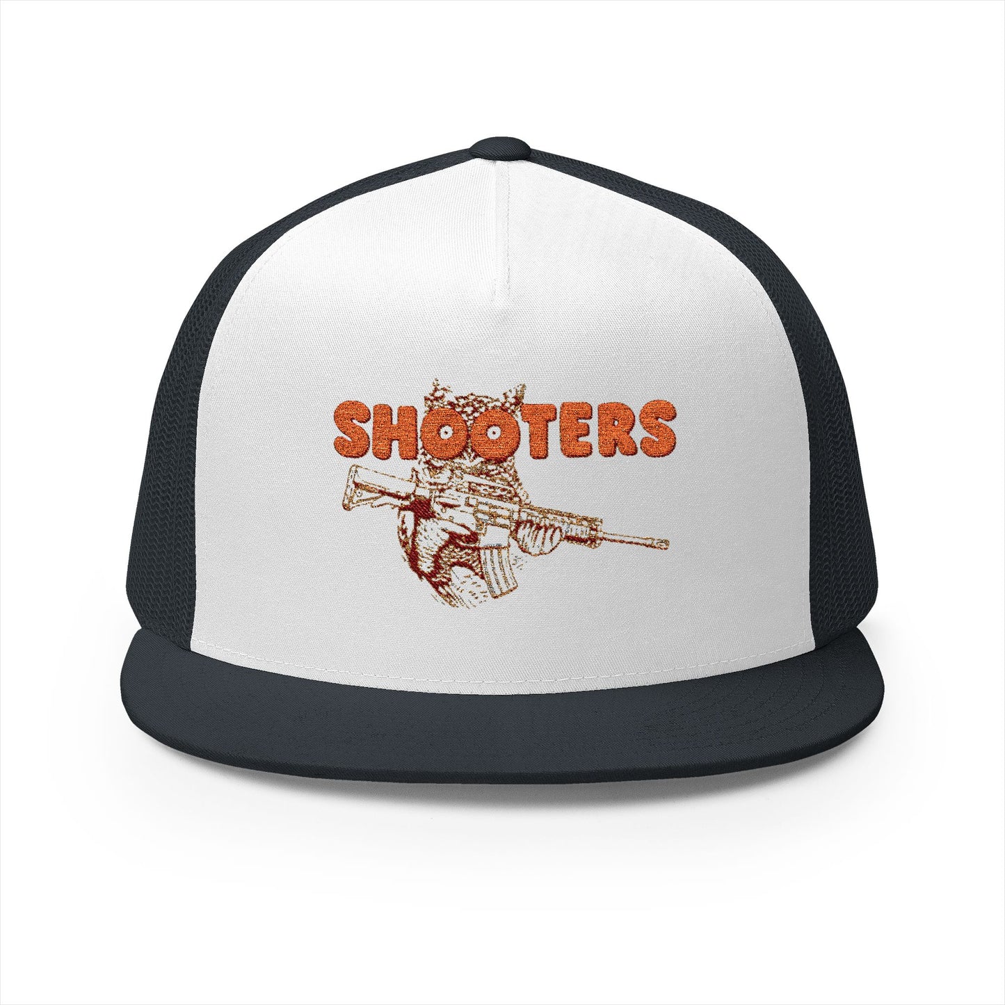 Shooters 5 Panel Trucker Cap (Embroidery)