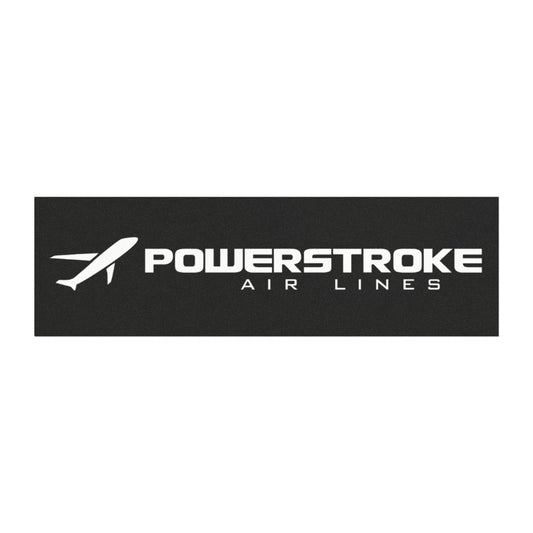 Powerstroke Air Lines Car Magnet