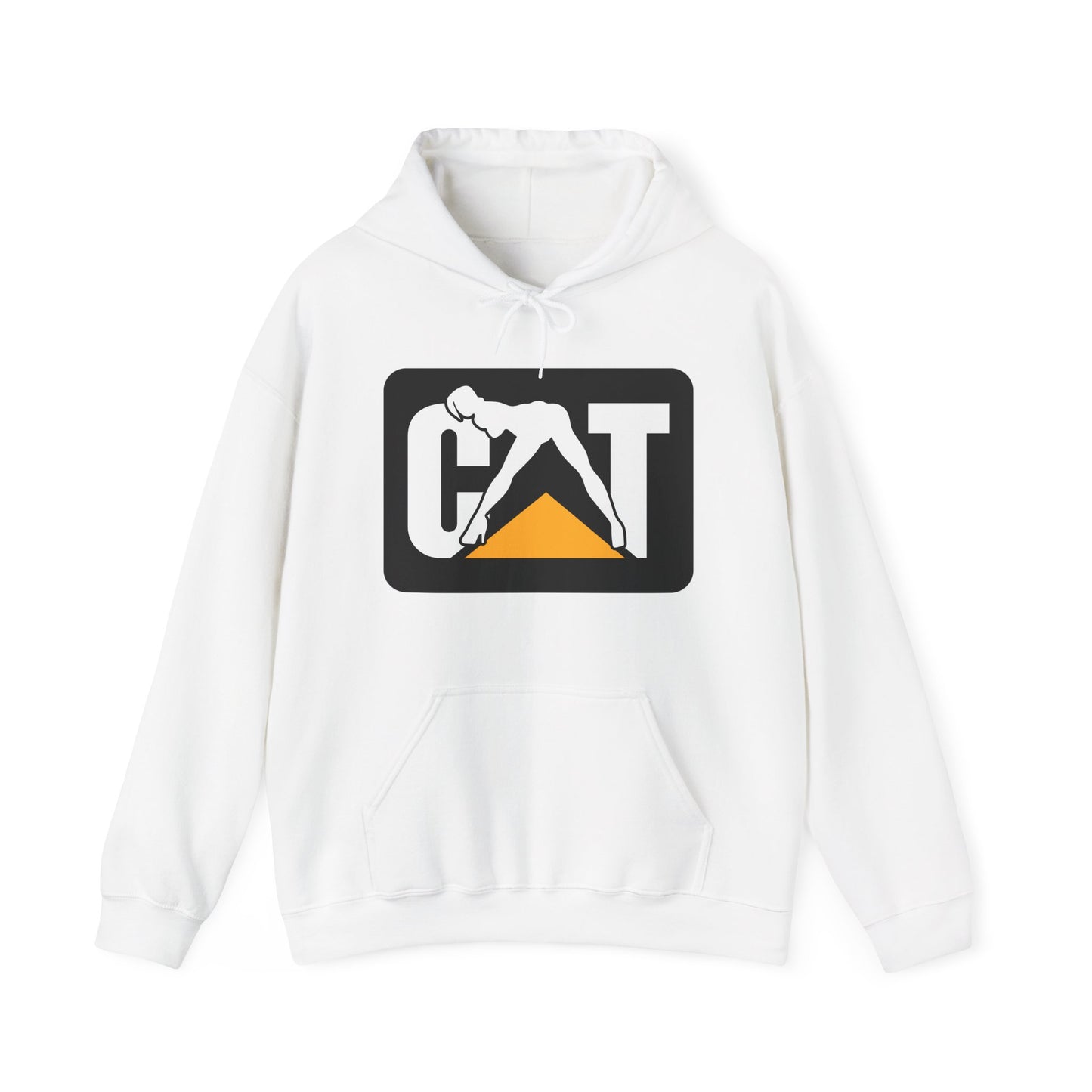 CAT Girl Logo Front Unisex Heavy Blend™ Hooded Sweatshirt