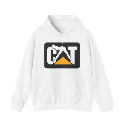 CAT Girl Logo Front Unisex Heavy Blend™ Hooded Sweatshirt