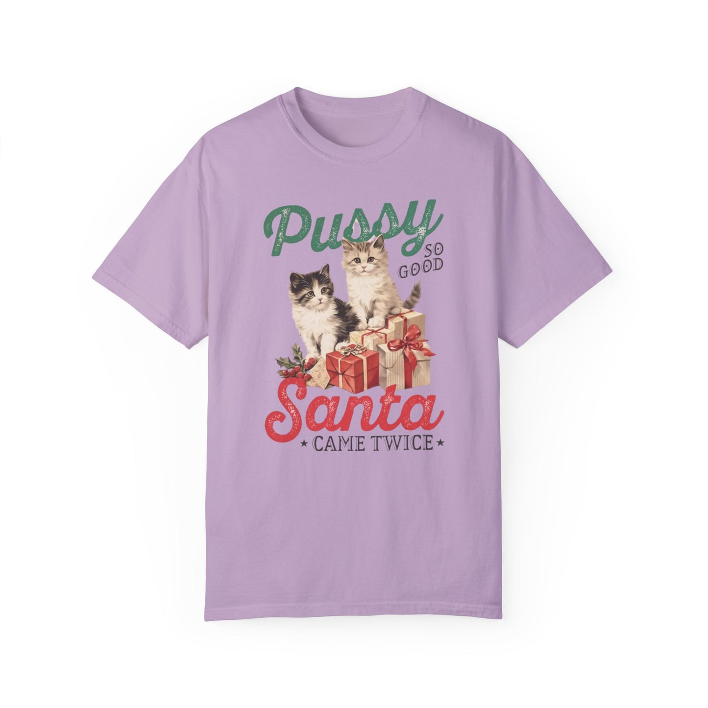 Santa Came Twice Comfort Colors Unisex T-shirt