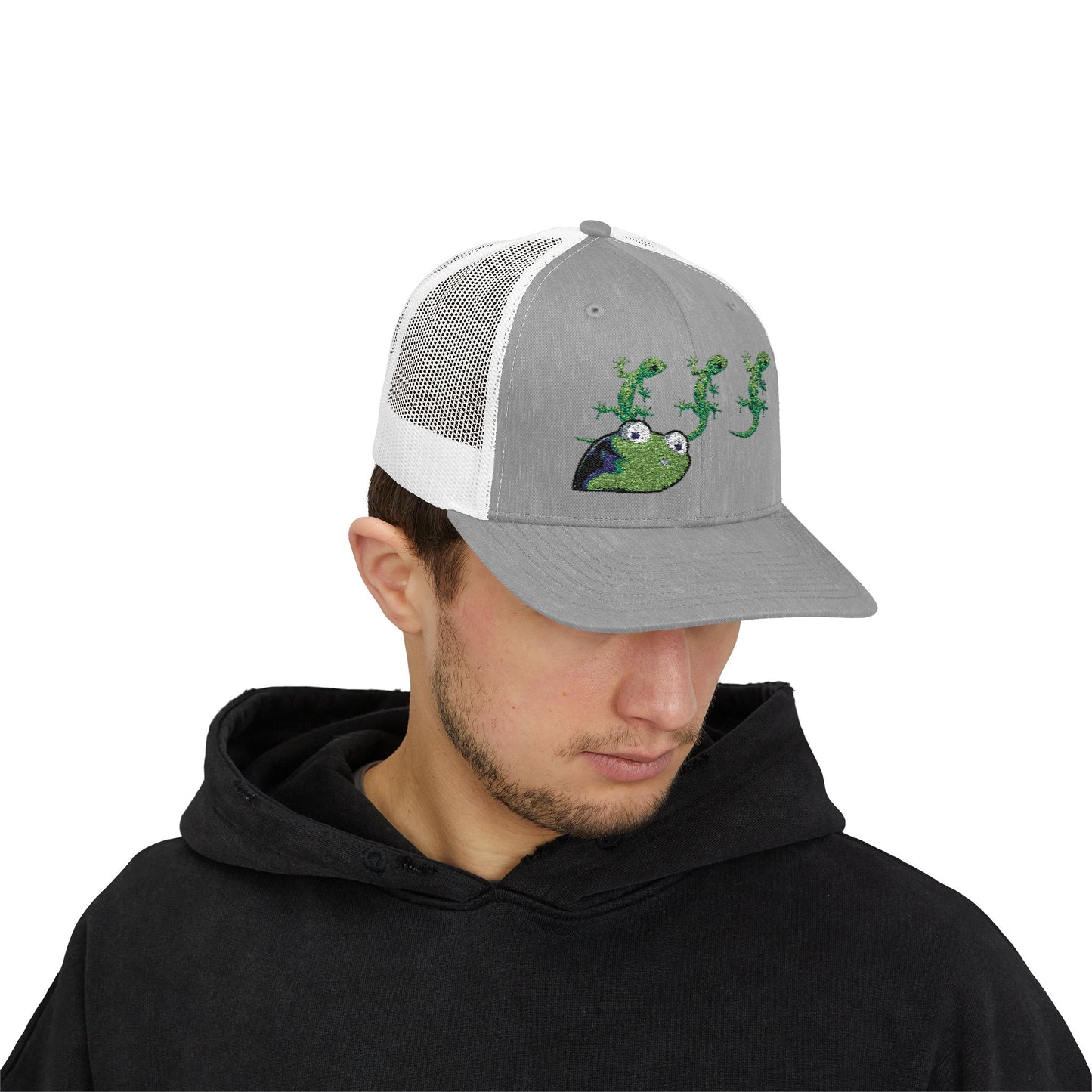 Lizard Lizard Meme Snapback Trucker Cap