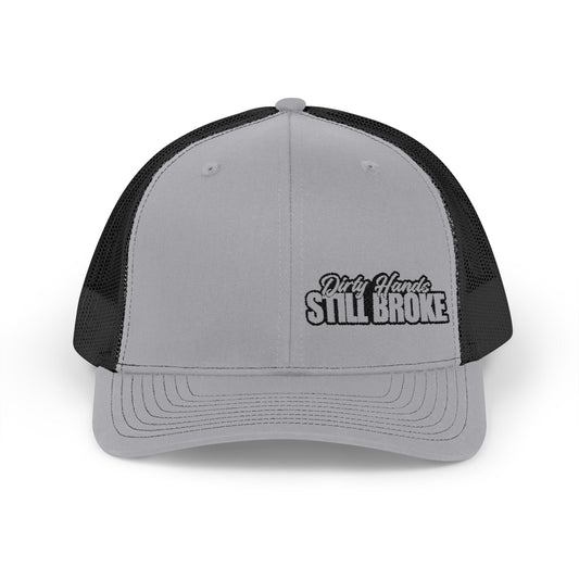 Dirty Hands Still Broke Richardson 112 Snapback Trucker Cap