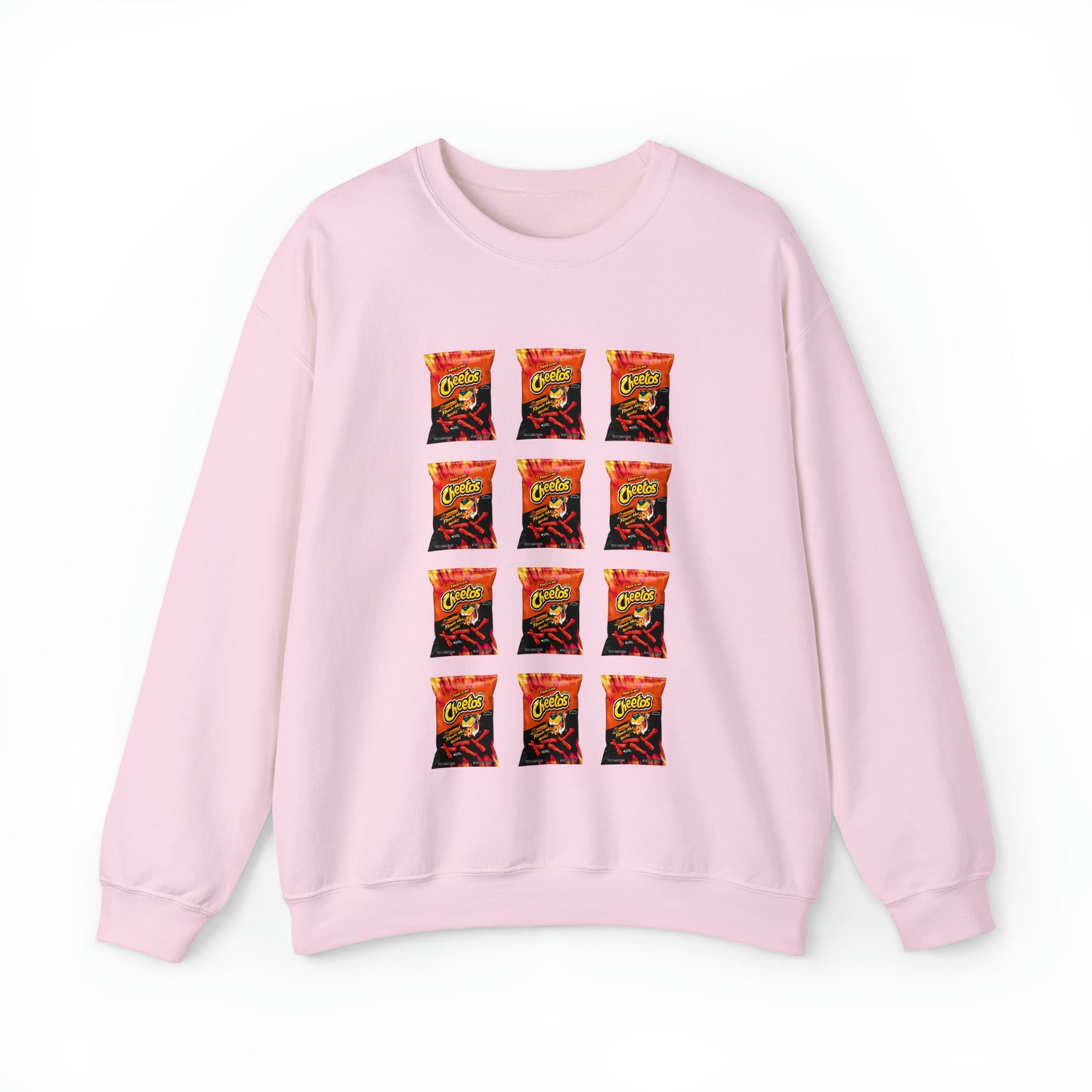 Xtra Flamin' Hot Cheetos Sweatshirt Unisex Heavy Blend™ Crewneck Sweatshirt