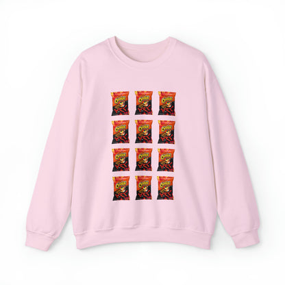 Xtra Flamin' Hot Cheetos Sweatshirt Unisex Heavy Blend™ Crewneck Sweatshirt