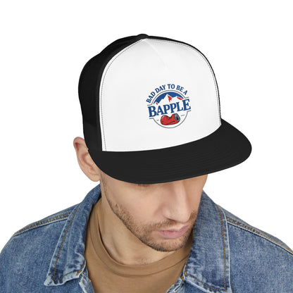 Bapple 5 Panel Trucker Cap (Embroidery)