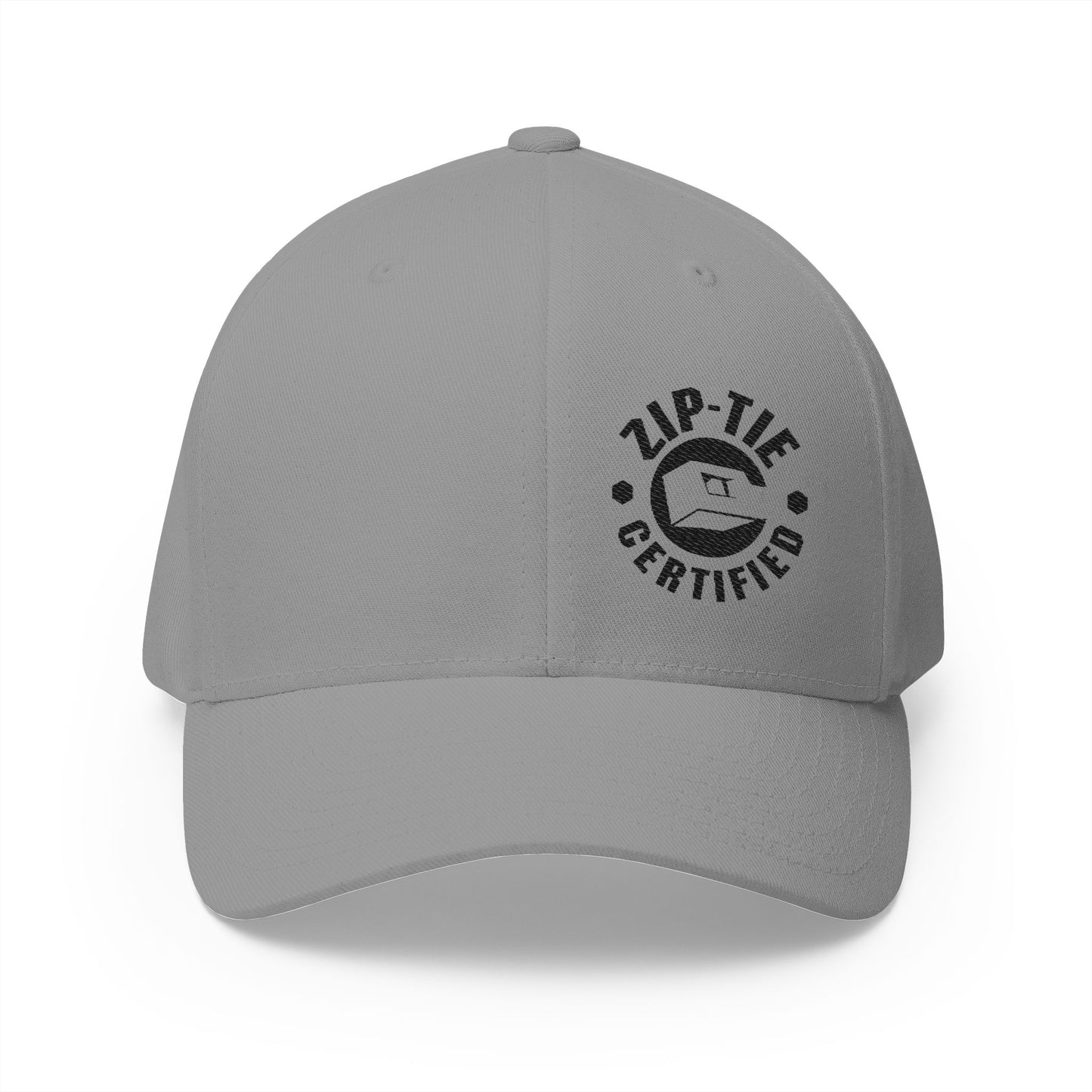 Zip Tie Embroidered FlexFit Hat