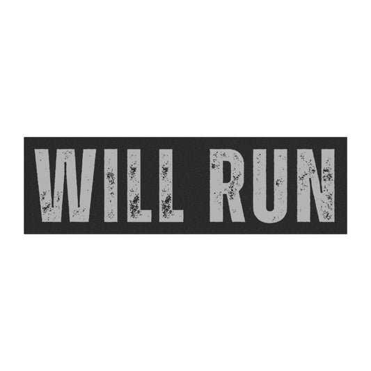 WILL RUN Car Magnet