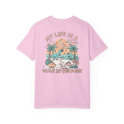 Walk In The Park Dino Comfort Colors Unisex T-shirt