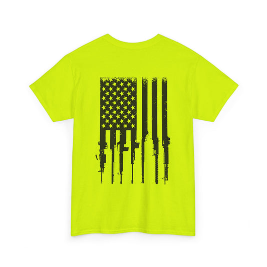 Rifle Flag Unisex Heavy Cotton Tee
