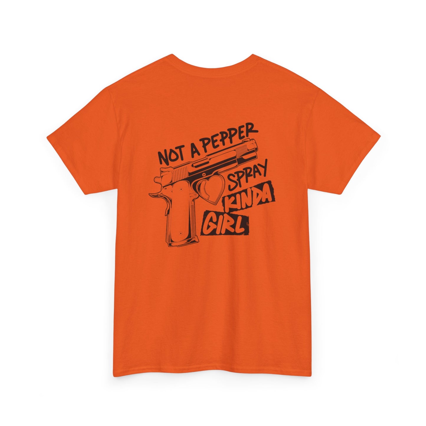 Pepper Spray Kind Of Girl Unisex Heavy Cotton Tee