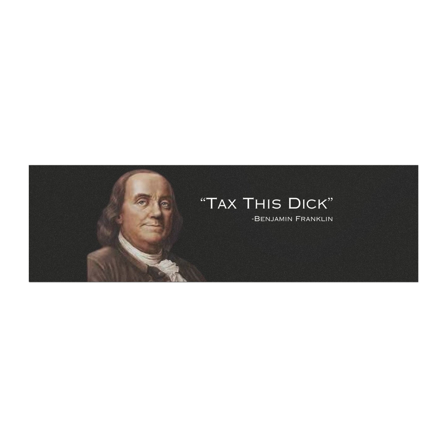 Tax This Dck Car Magnet