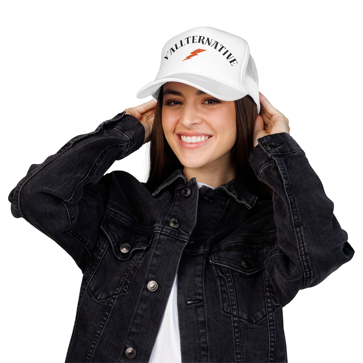 Y'allternative Foam Trucker Hat (Embroidery)