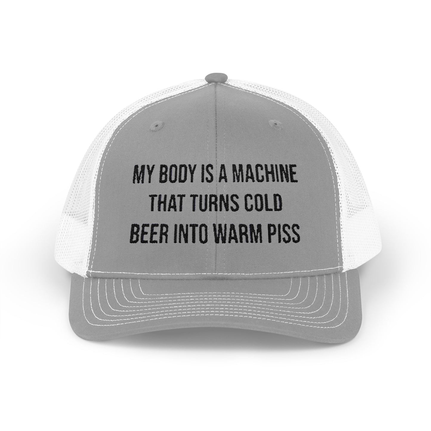 My Body Is A Machine Richardson 112 Snapback Trucker Cap