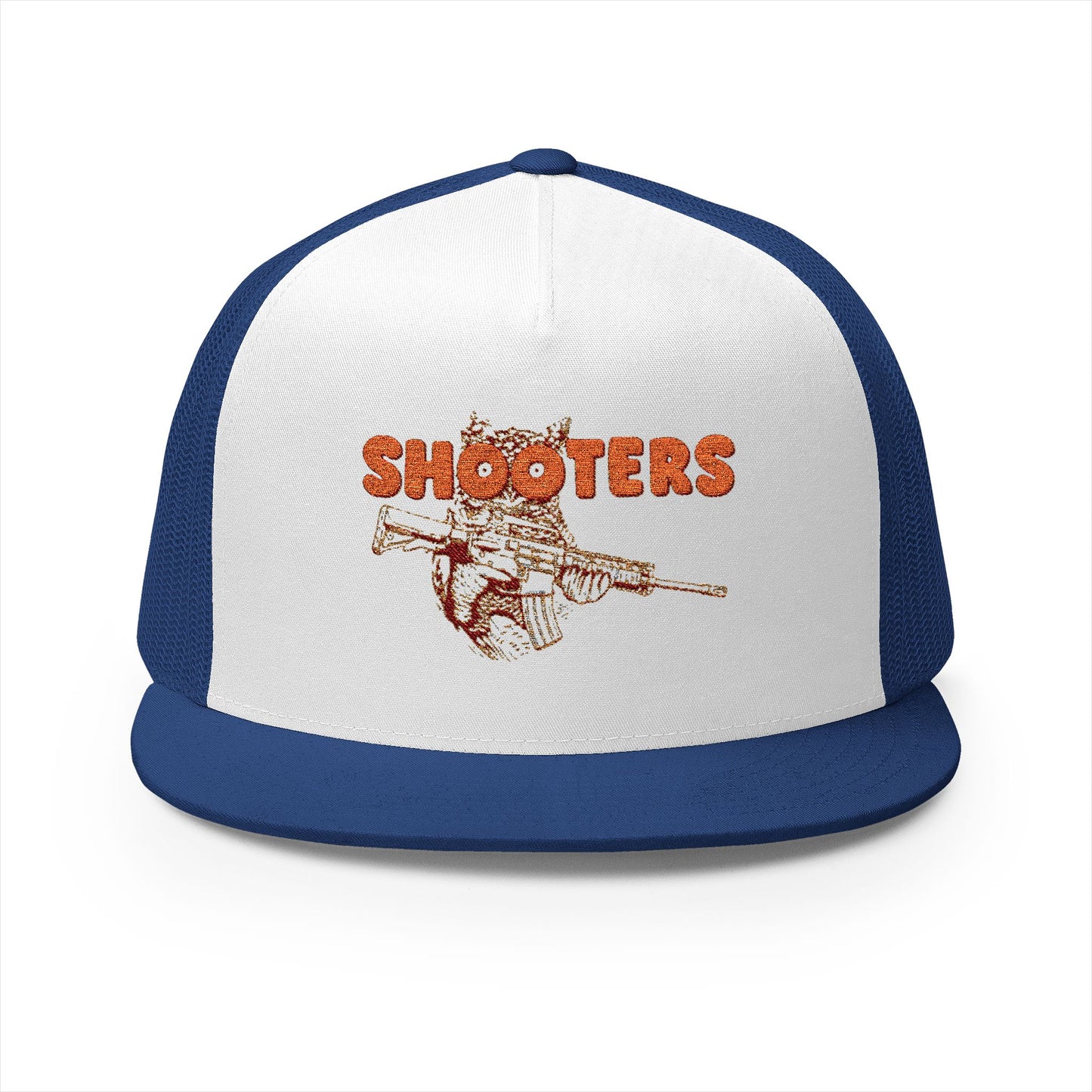 Shooters 5 Panel Trucker Cap (Embroidery)