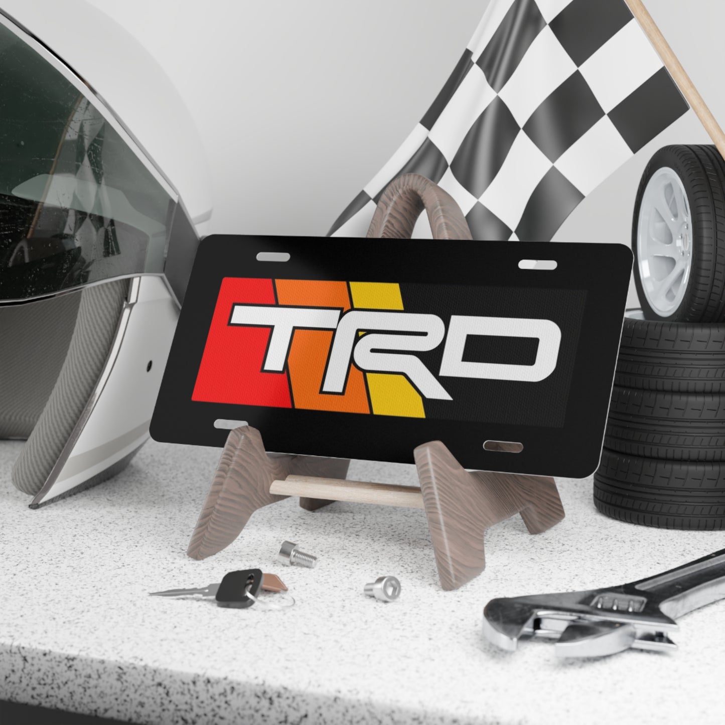 TRD Heritage Vanity Plate