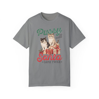 Santa Came Twice Comfort Colors Unisex T-shirt
