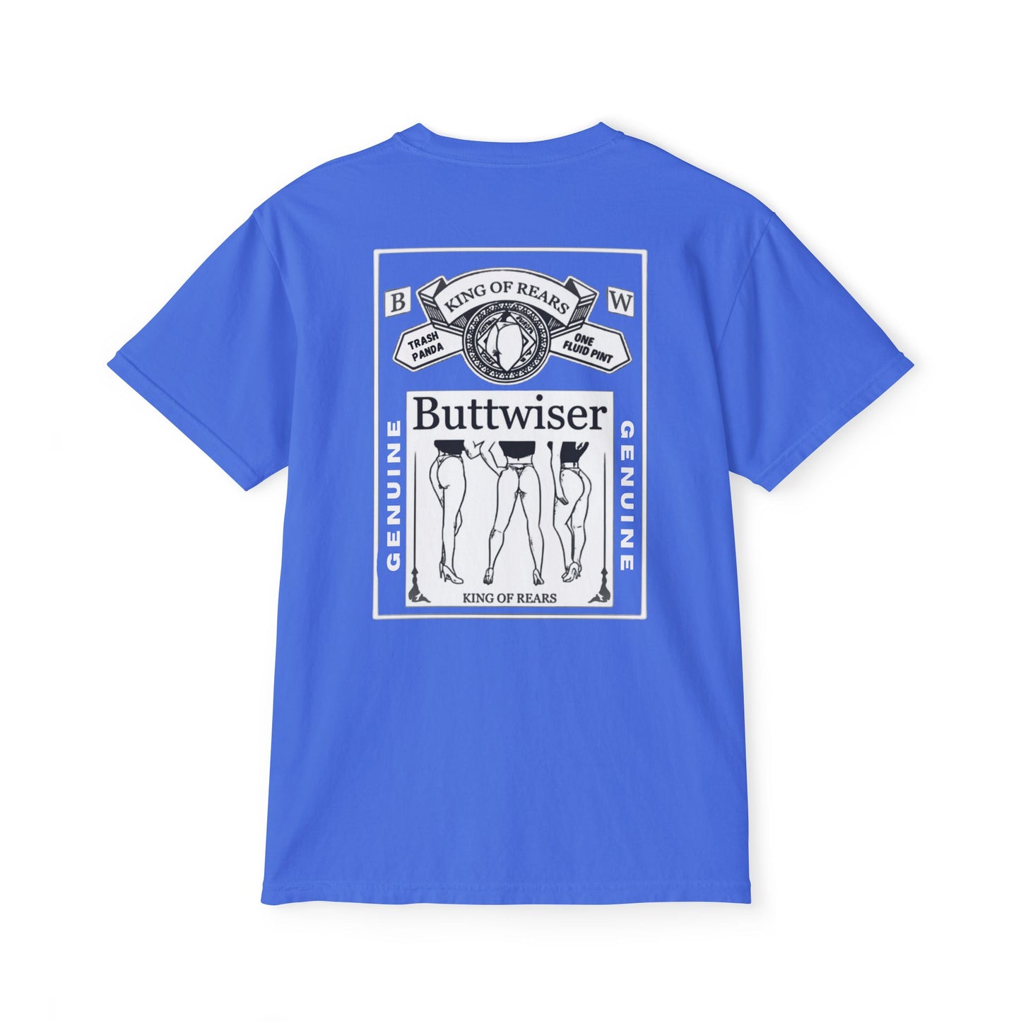 Buttwiser Unisex Garment-Dyed Pocket T-Shirt