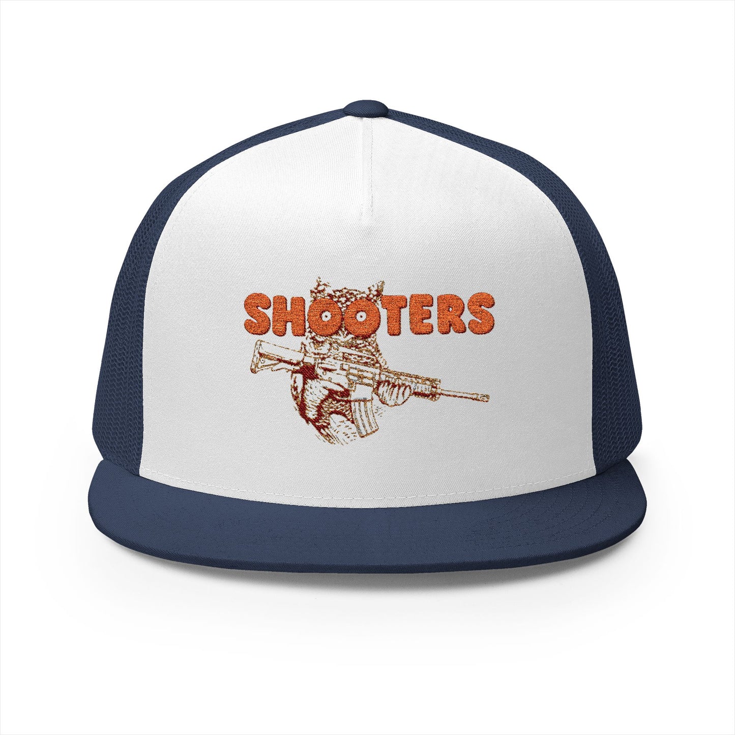 Shooters 5 Panel Trucker Cap (Embroidery)