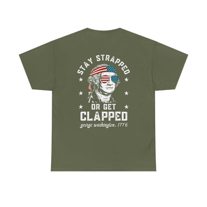 Stay Strapped Unisex Heavy Cotton Tee