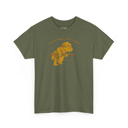 Stay Strapped Pooh Unisex Heavy Cotton Tee