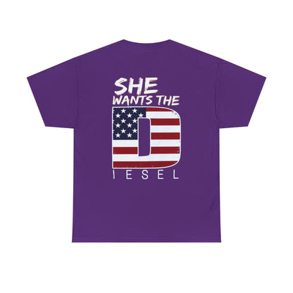 She Wants The D (4th of July) Unisex Heavy Cotton Tee