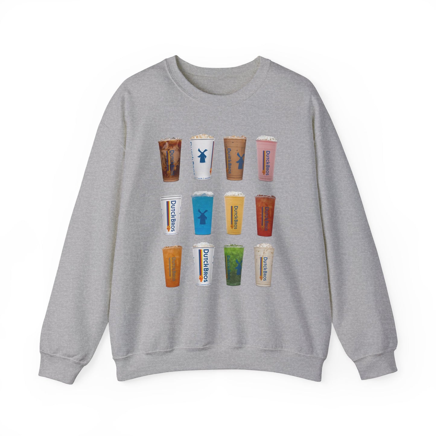 Dutch Bros Sweatshirt Unisex Heavy Blend™ Crewneck Sweatshirt