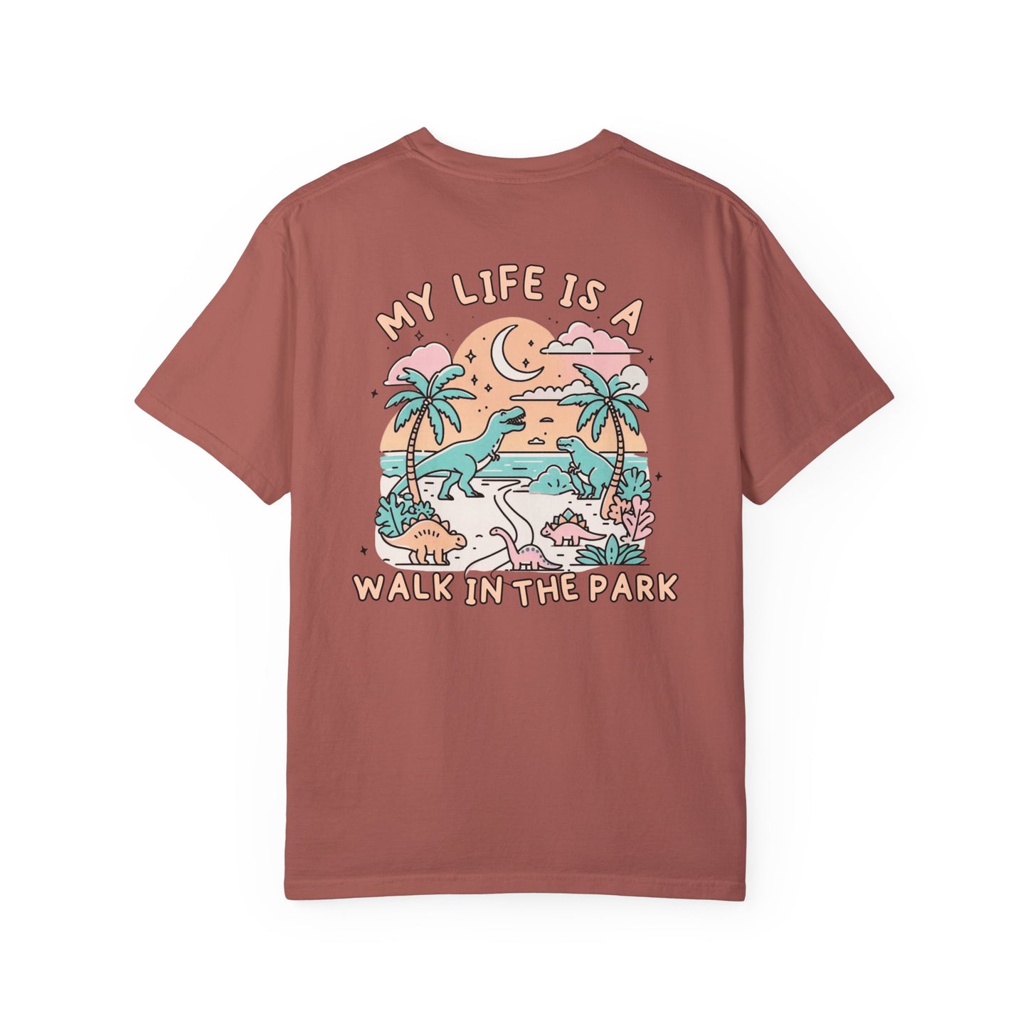 Walk In The Park Dino Comfort Colors Unisex T-shirt