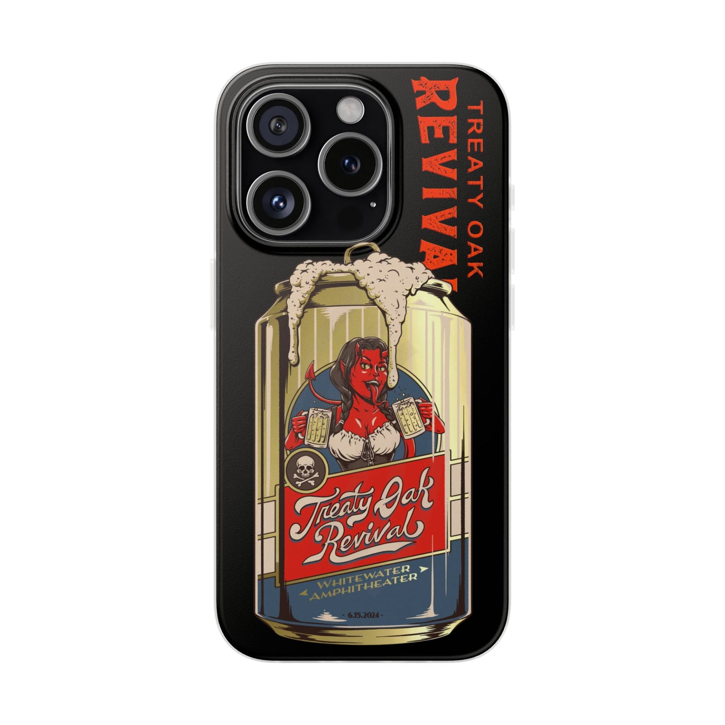 Treaty Oak Whitewater iPhone Flexi Cases