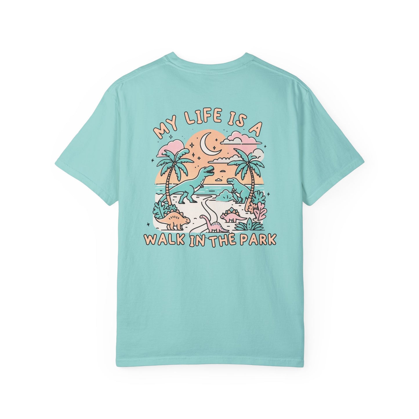 Walk In The Park Dino Comfort Colors Unisex T-shirt