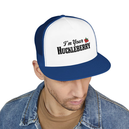 Huckleberry 5 Panel Trucker Cap (Embroidery)