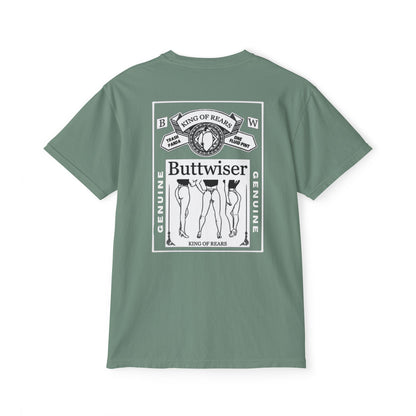 Buttwiser Unisex Garment-Dyed Pocket T-Shirt