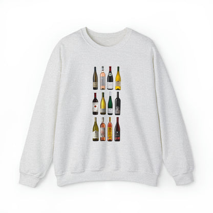 Wine Sweatshirt Unisex Heavy Blend™ Crewneck Sweatshirt