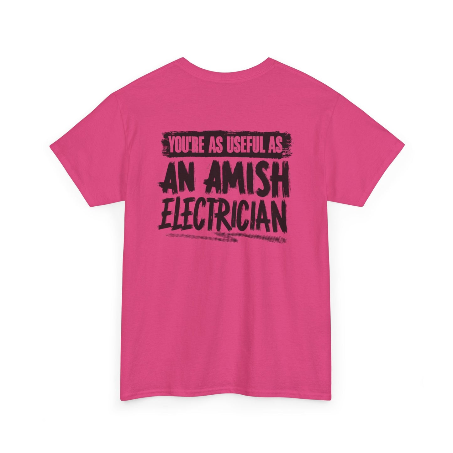 Amish Electrician Unisex Heavy Cotton Tee