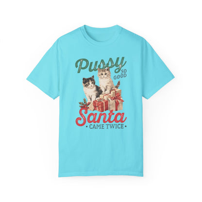 Santa Came Twice Comfort Colors Unisex T-shirt