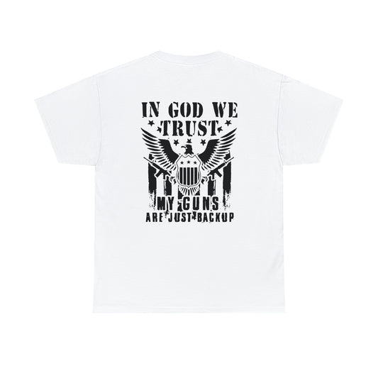 In GOD We Trust 2.0 Unisex Heavy Cotton Tee