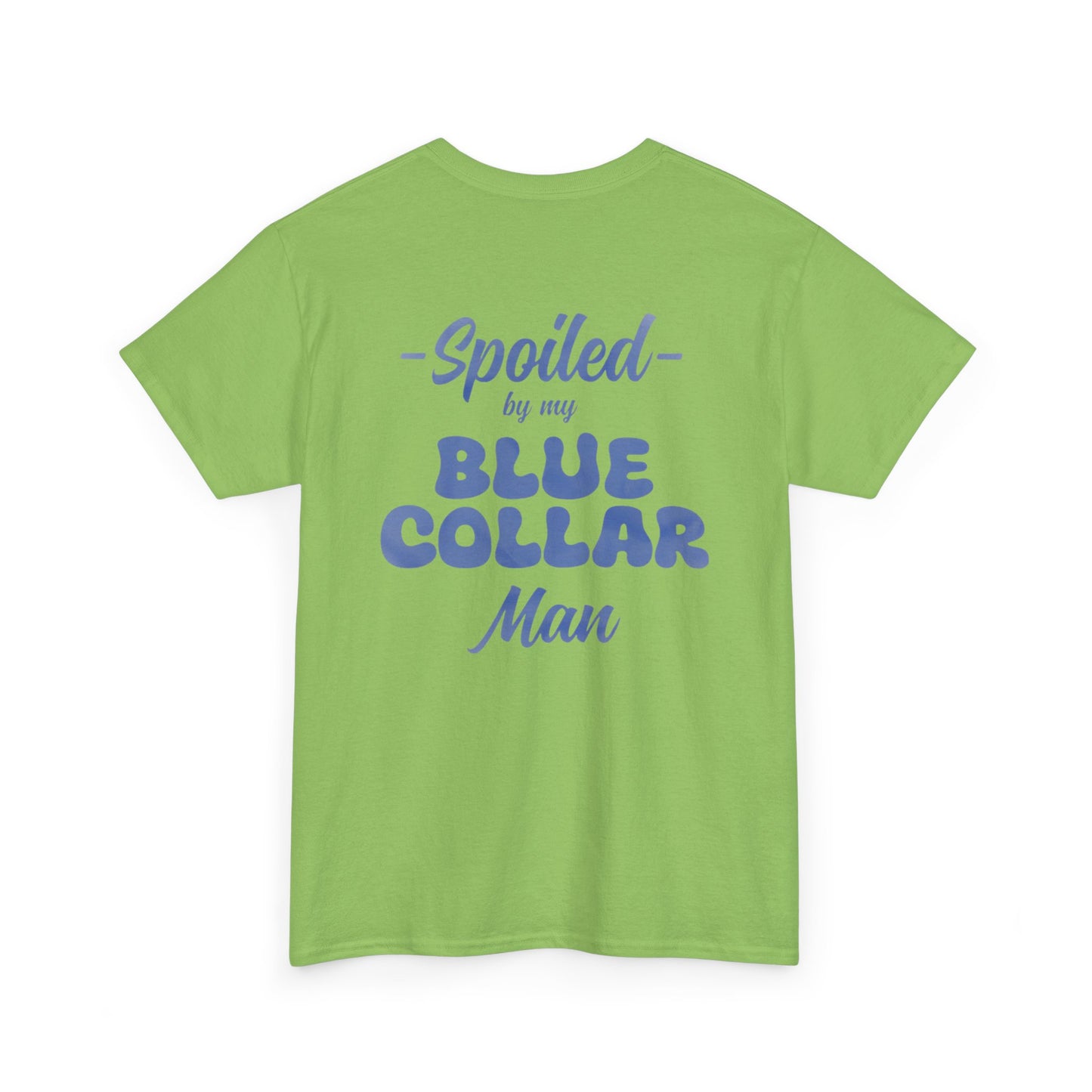 Spoiled Blue Collar Unisex Heavy Cotton Tee