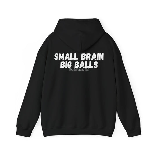 Small Brain Big Balls Unisex Heavy Blend™ Hooded Sweatshirt