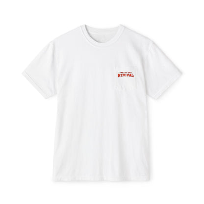Treaty Oak Whitewater Unisex Garment-Dyed Pocket T-Shirt