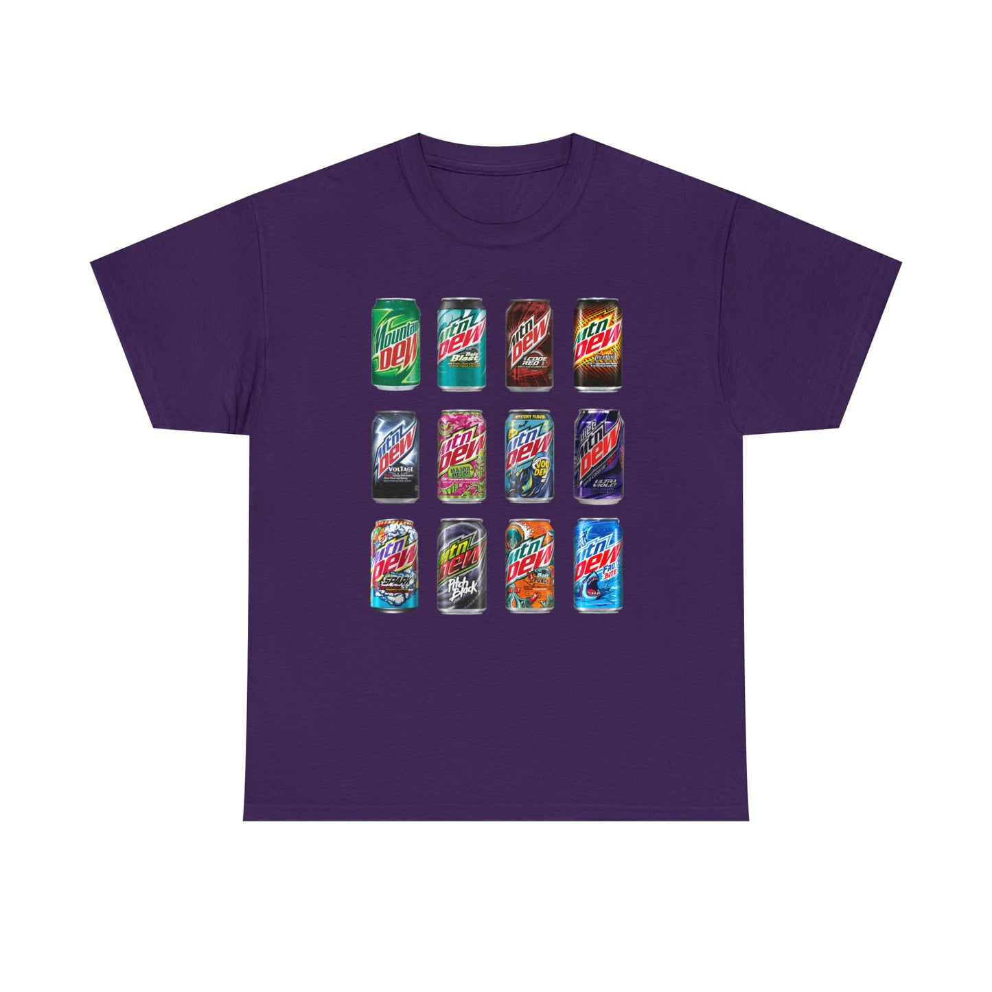 Mtn Dew Unisex Heavy Cotton Tee
