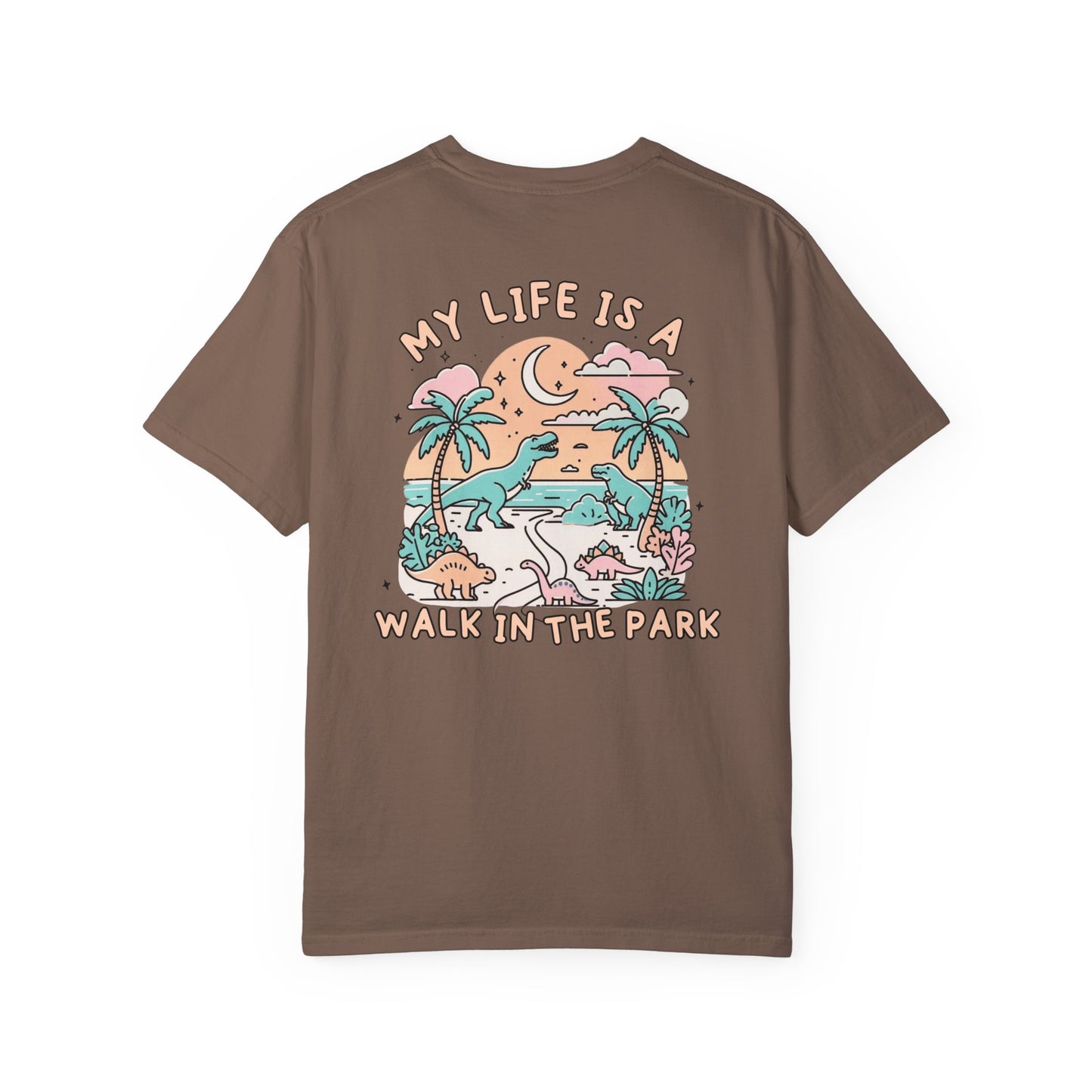 Walk In The Park Dino Comfort Colors Unisex T-shirt