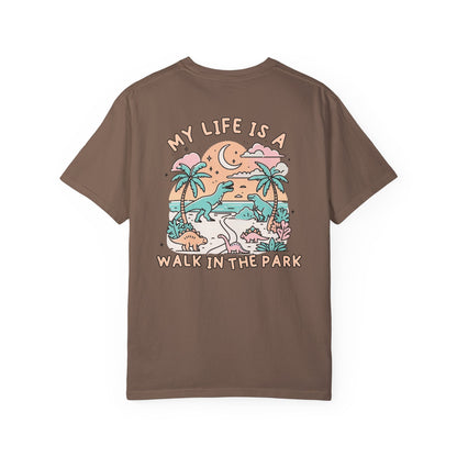 Walk In The Park Dino Comfort Colors Unisex T-shirt