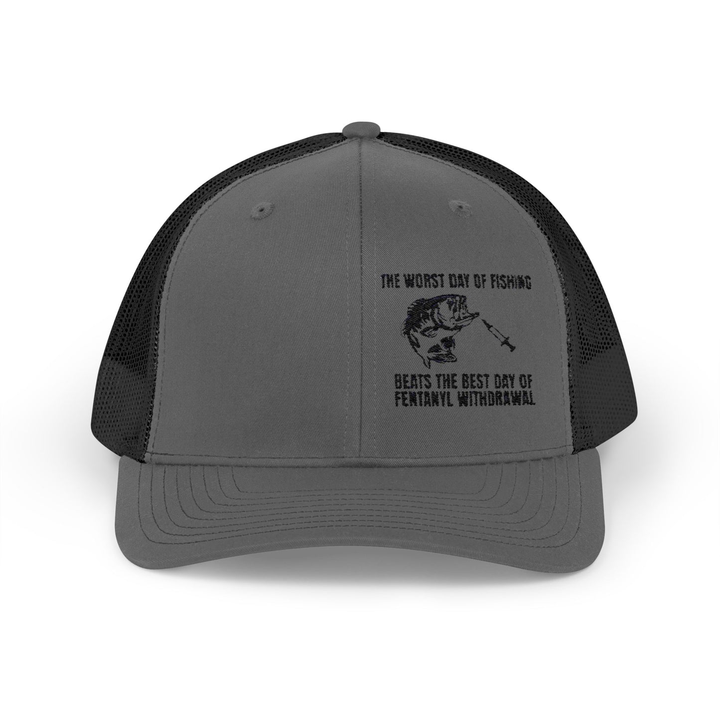 Worst Day Fishing Richardson 112 Snapback Trucker Cap