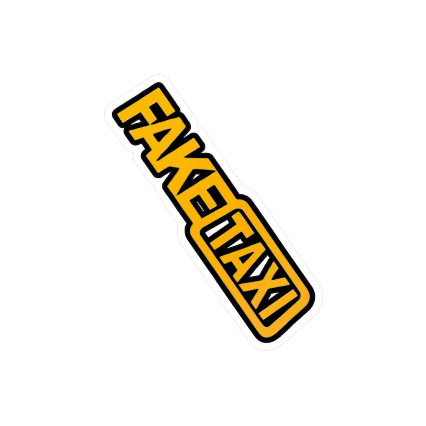 Fake Taxi Kiss-Cut Vinyl Decals