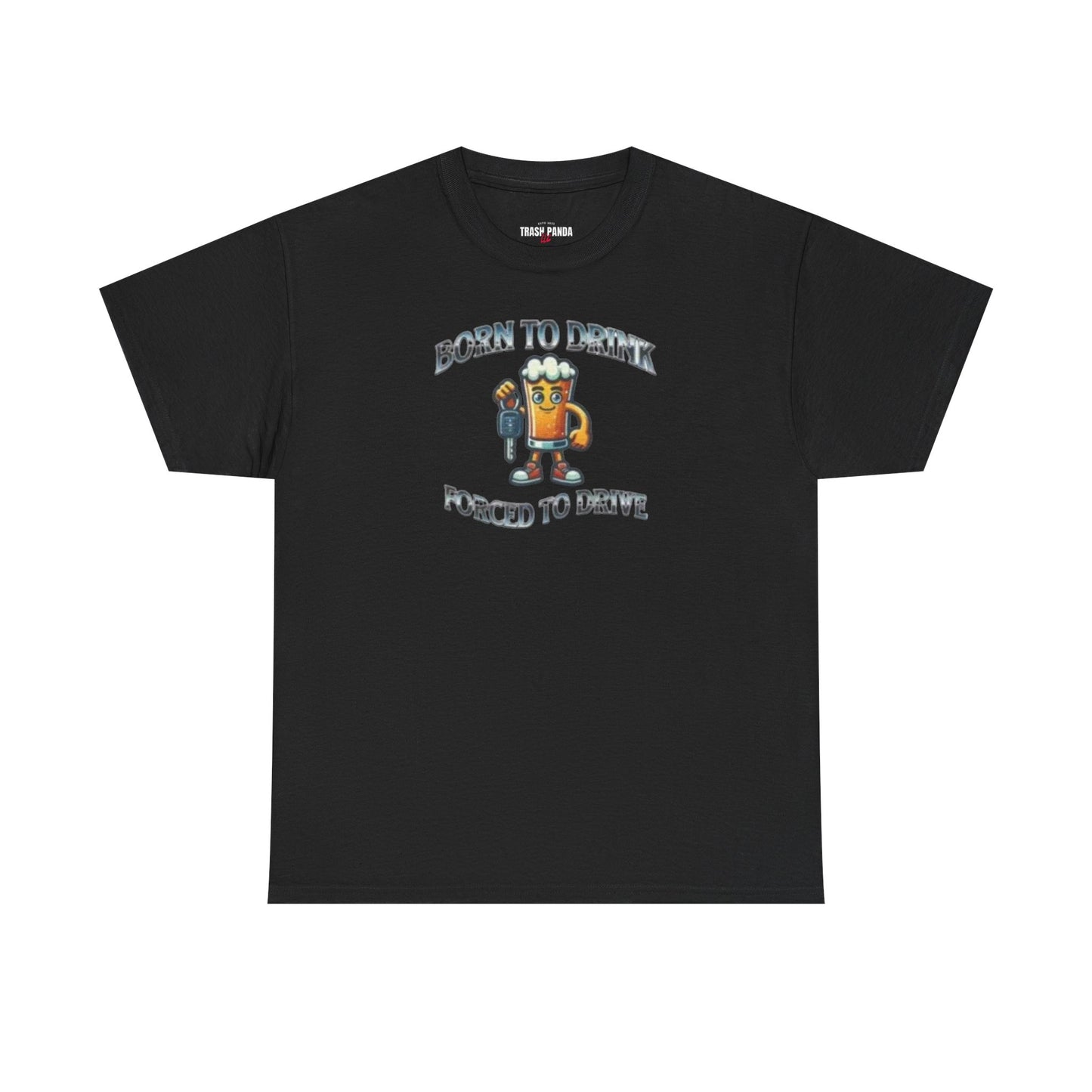 Born To Drink Unisex Heavy Cotton Tee