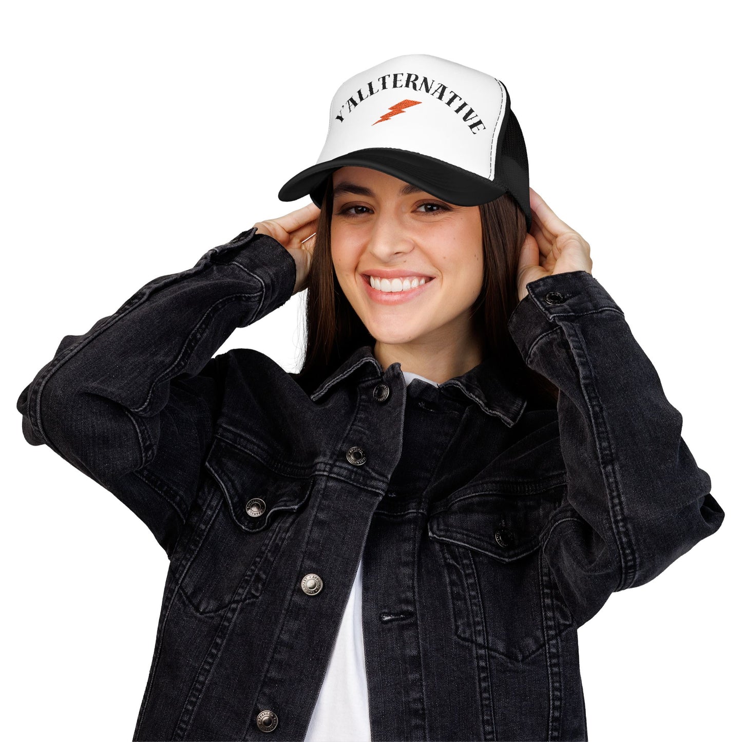 Y'allternative Foam Trucker Hat (Embroidery)