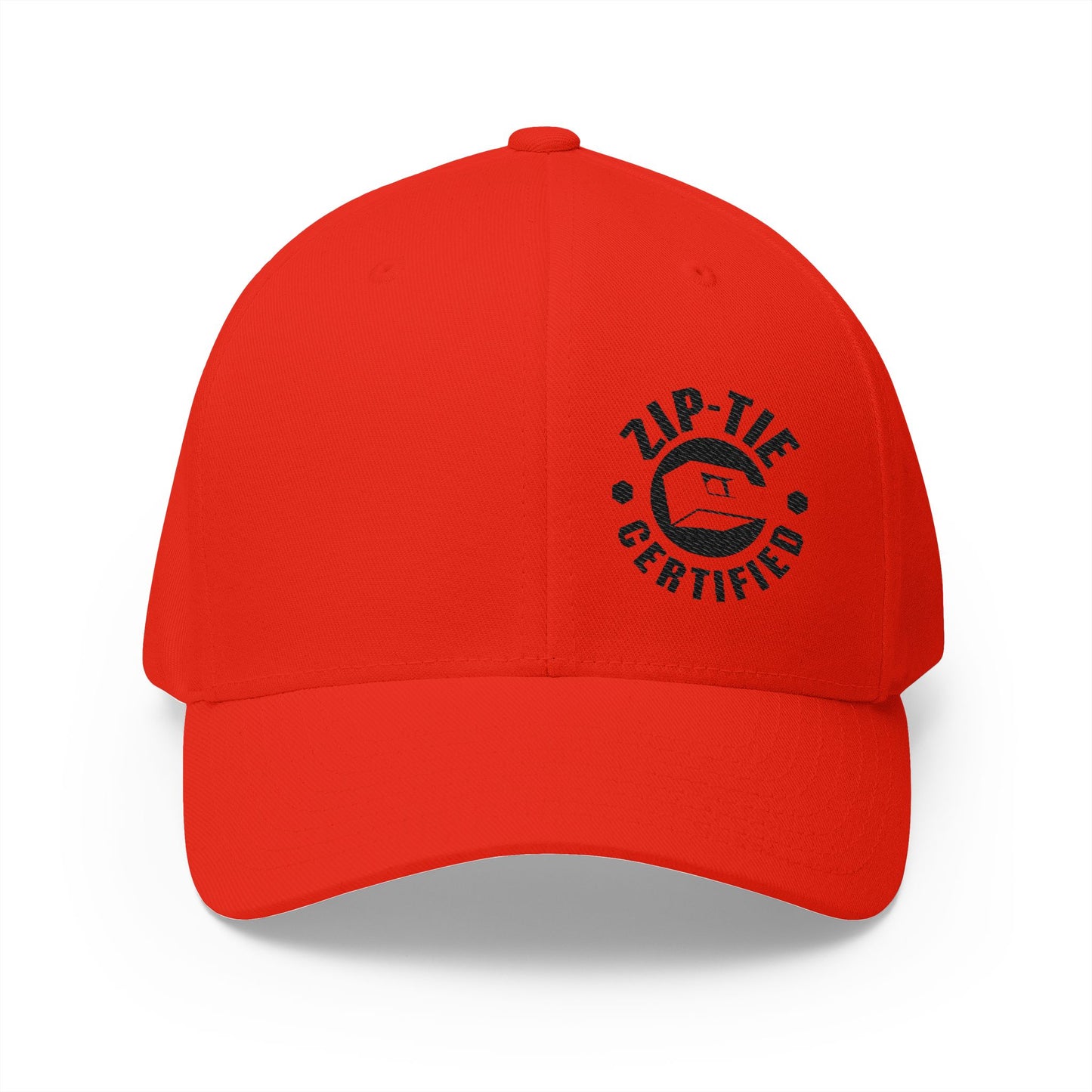 Zip Tie Embroidered FlexFit Hat