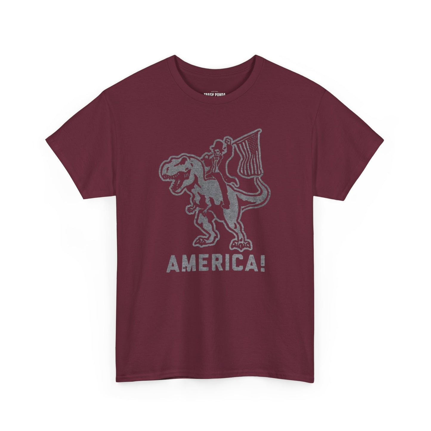 America T-rex Unisex Heavy Cotton Tee