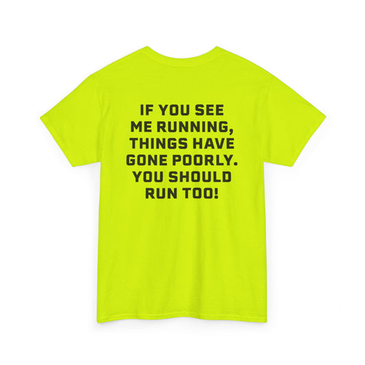 See Me Running Unisex Heavy Cotton Tee